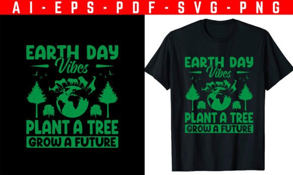 Earth Day Awareness T-Shirt Design 2024