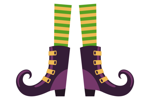 Fantasy Cartoon Boots Graphics for Handmade Creations