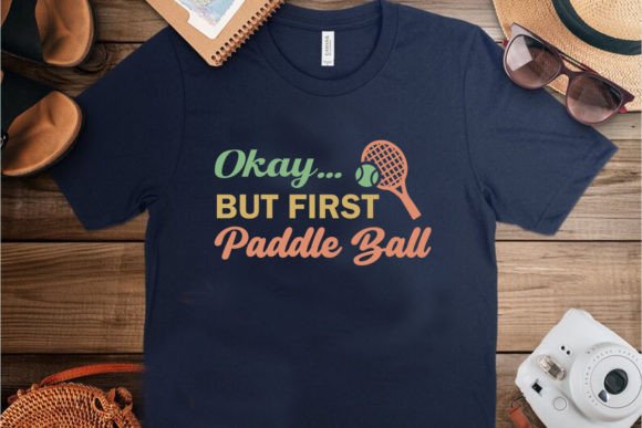 Funny Paddle Ball Shirt Graphics for T-Shirt Designs